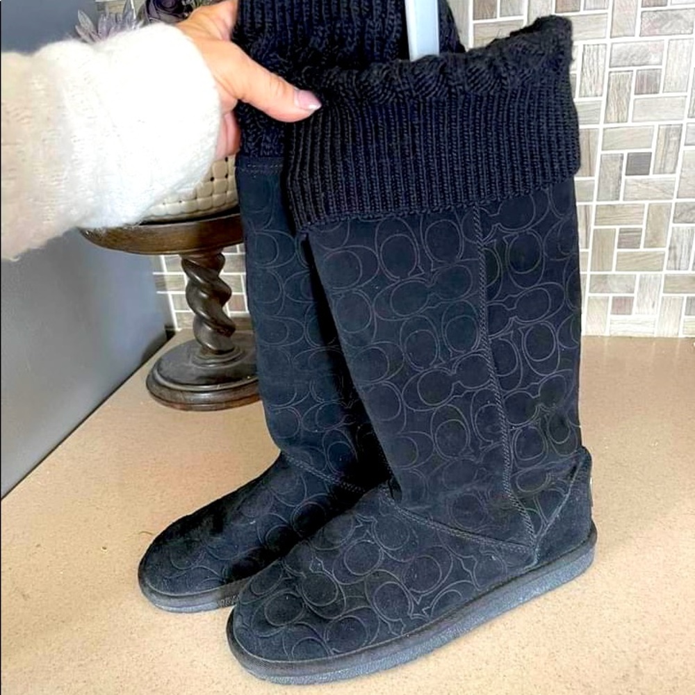 Coach Suede Boots